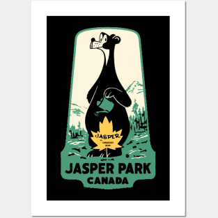 Jasper Park Alberta Vintage Posters and Art